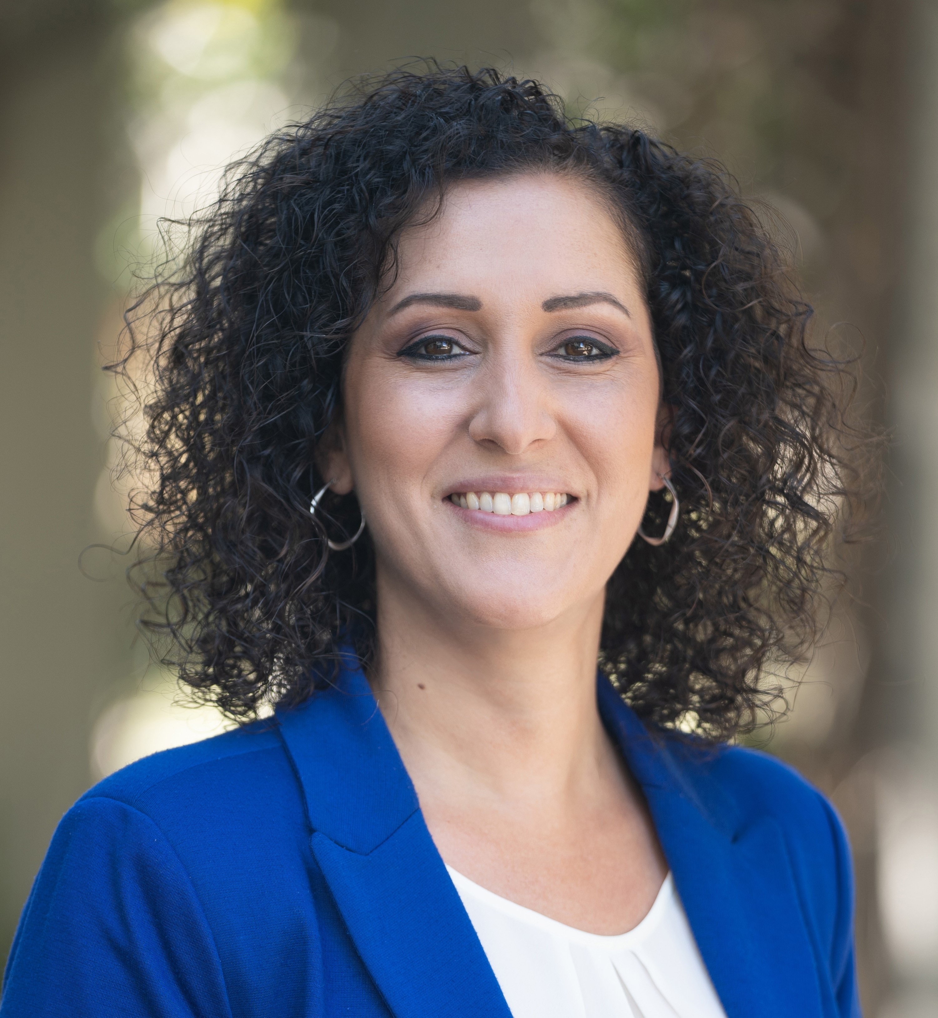 Selma Masri smiling